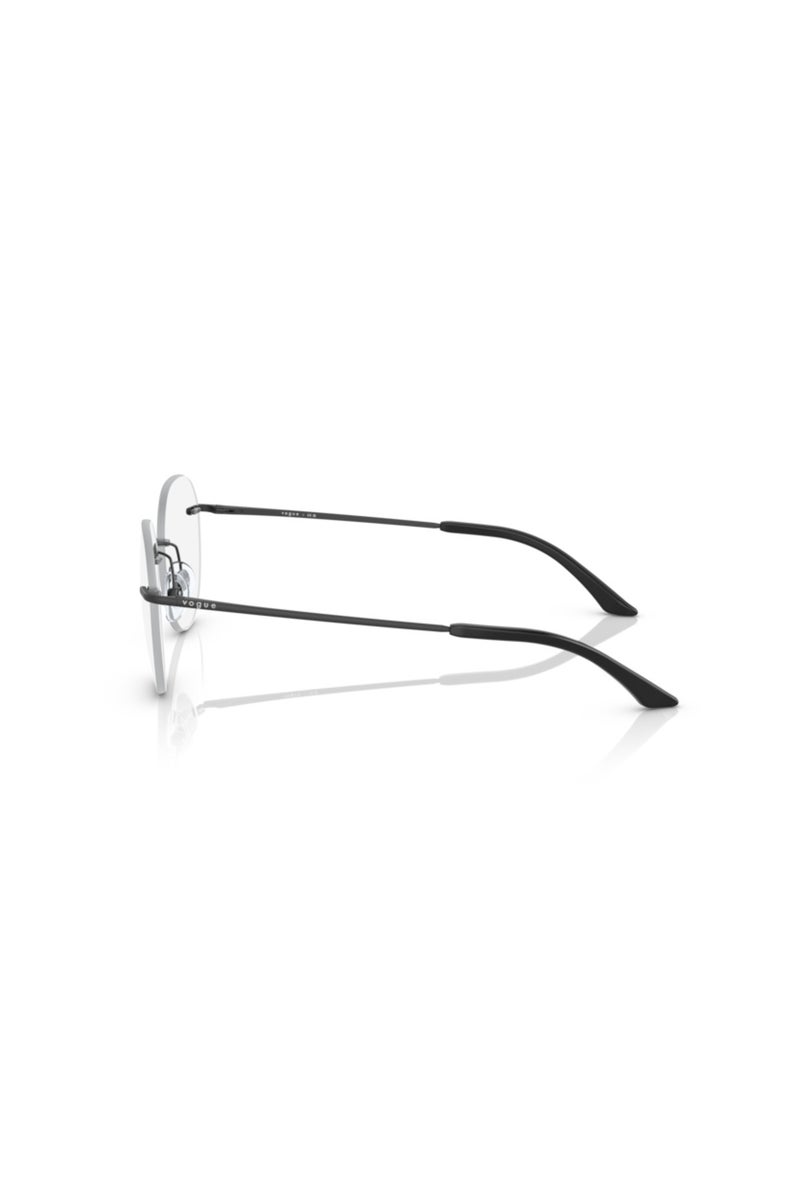 Vogue Irregular Prescription Glasses for Men - Matte Black - Image 2